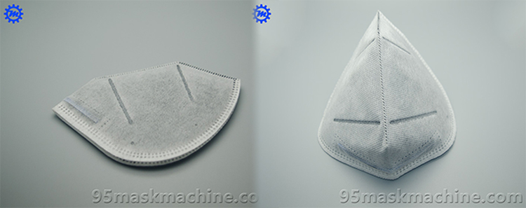 Sample for folding dust mask machine